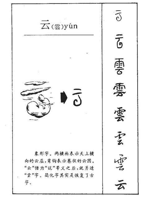 雲字五行|云字的寓意及五行